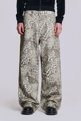 Leopard Fade Colossus Jeans