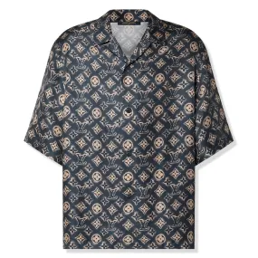 Short-Sleeved Louis Vuitton Monogram Shirt in Luxurious Silk