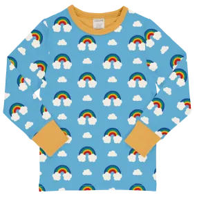 Maxomorra Rainbow Organic Cotton Long Sleeved Top