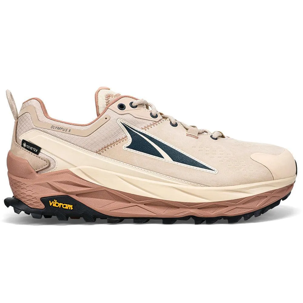 Men's Altra Olympus 5 Low GTX, Sand, 9 D Medium