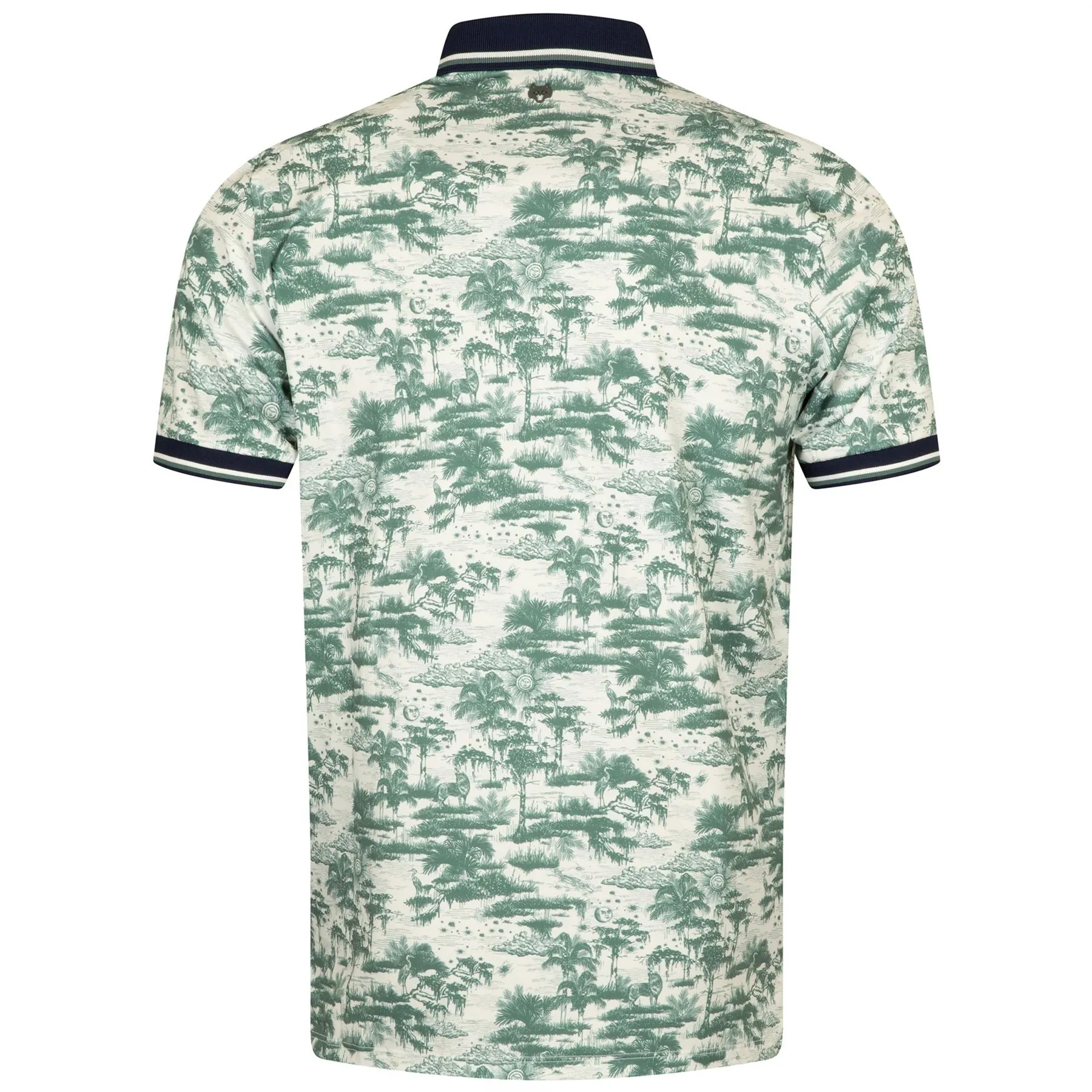 Mystic Marsh Toile Polo Arctic - SU24