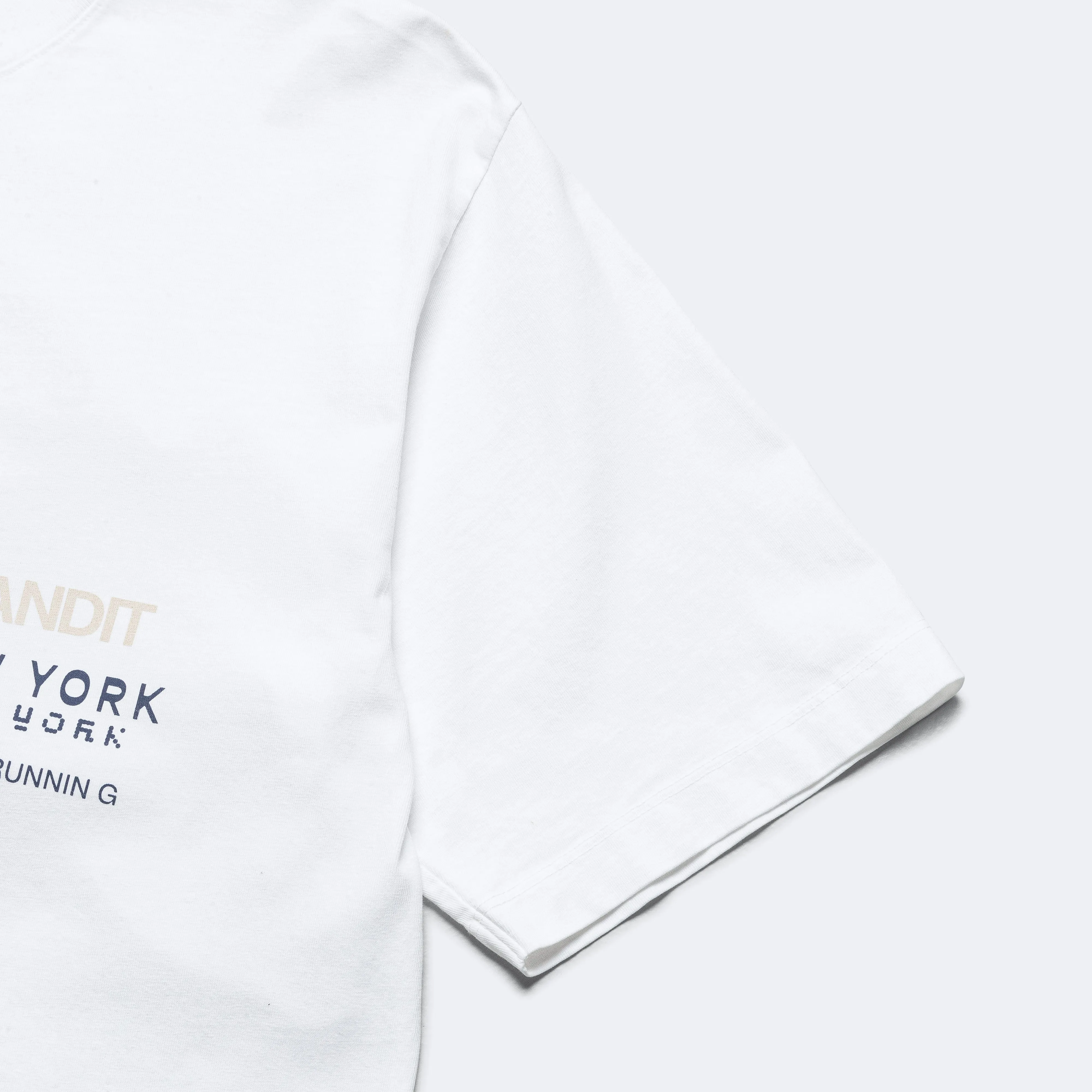 NY, NY Cotton Tee - White