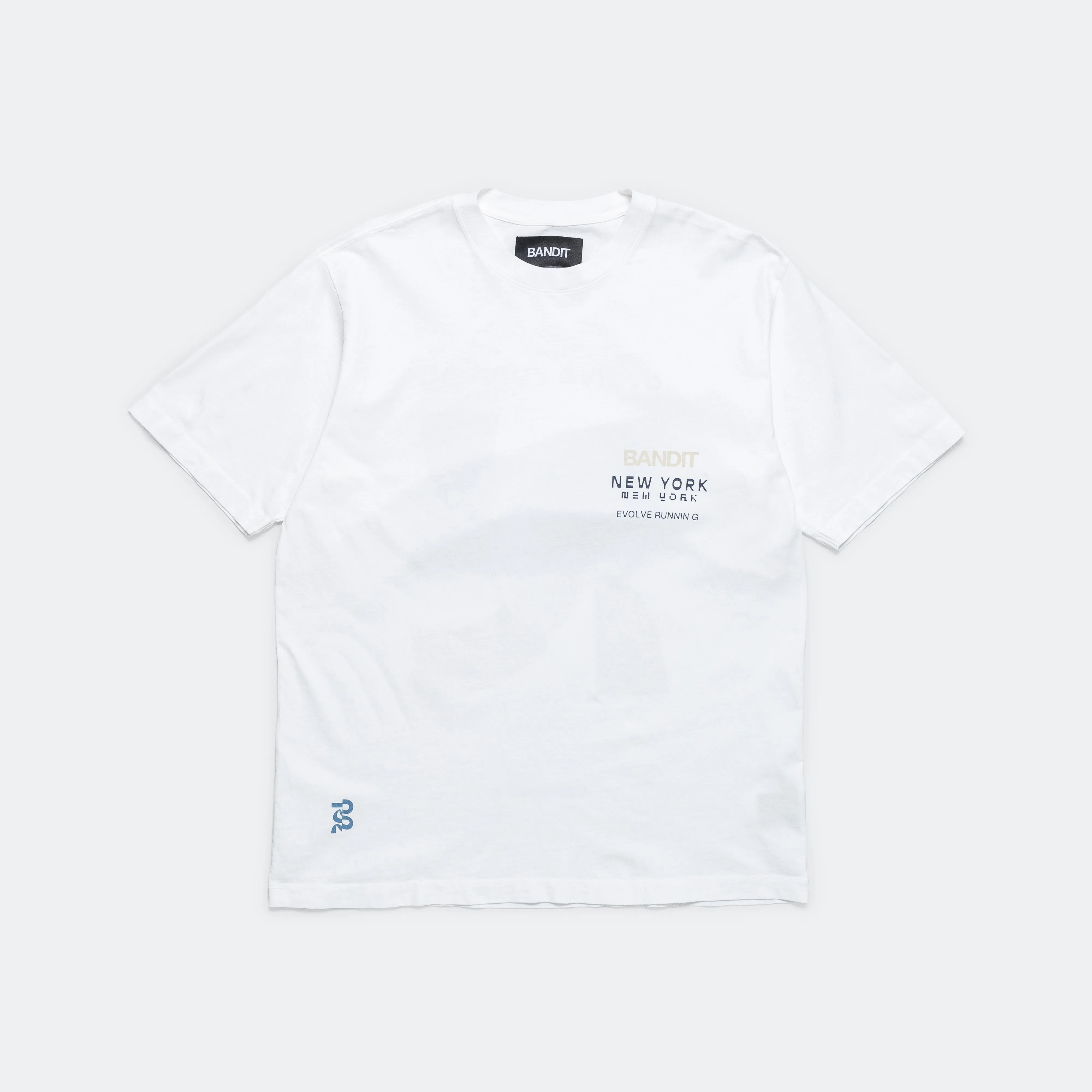 NY, NY Cotton Tee - White