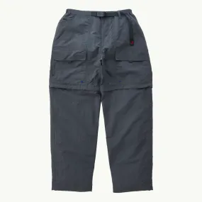 Nylon Tussah Convertible Pant - Stone Grey