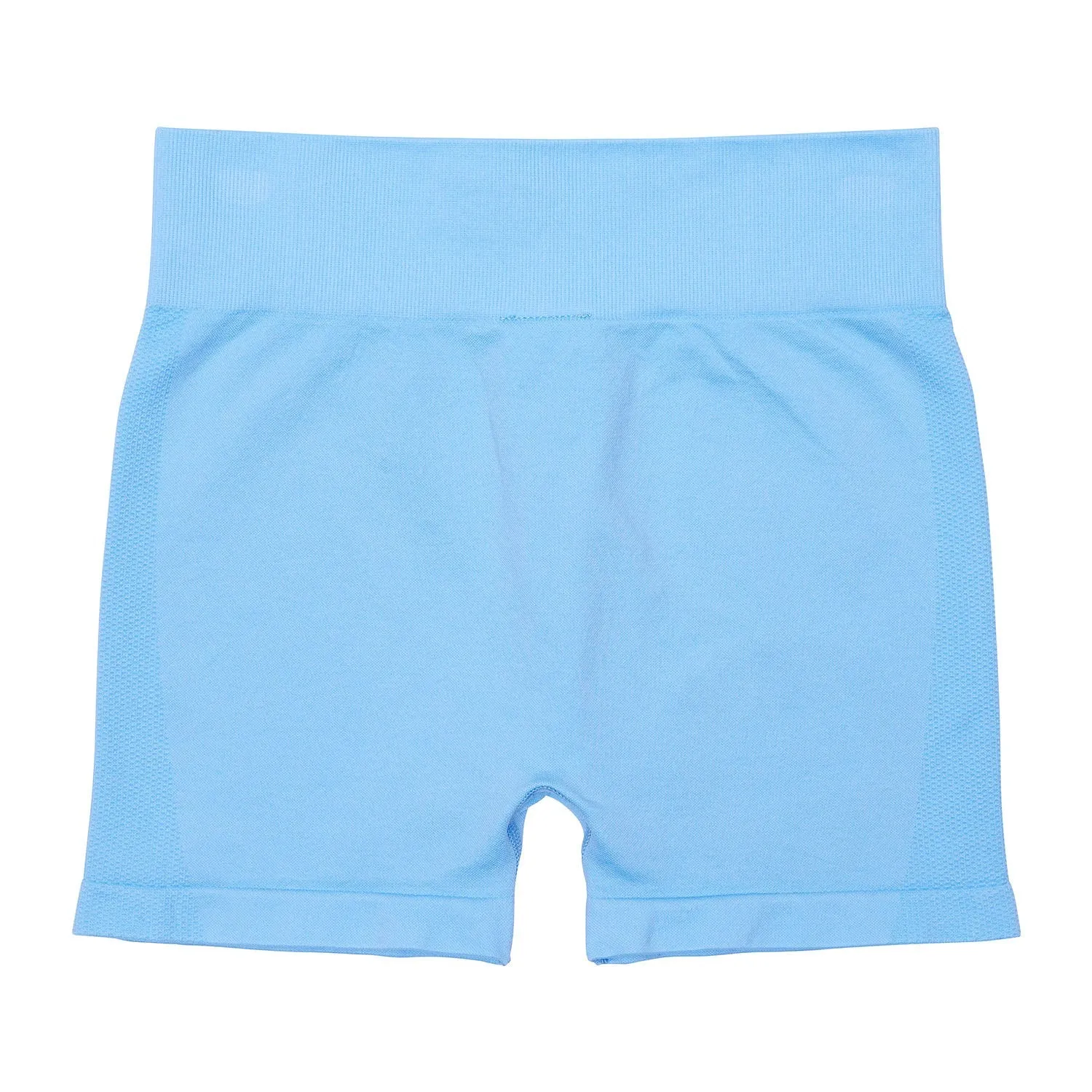 Paige: Seamless Shorts in Sky Blue