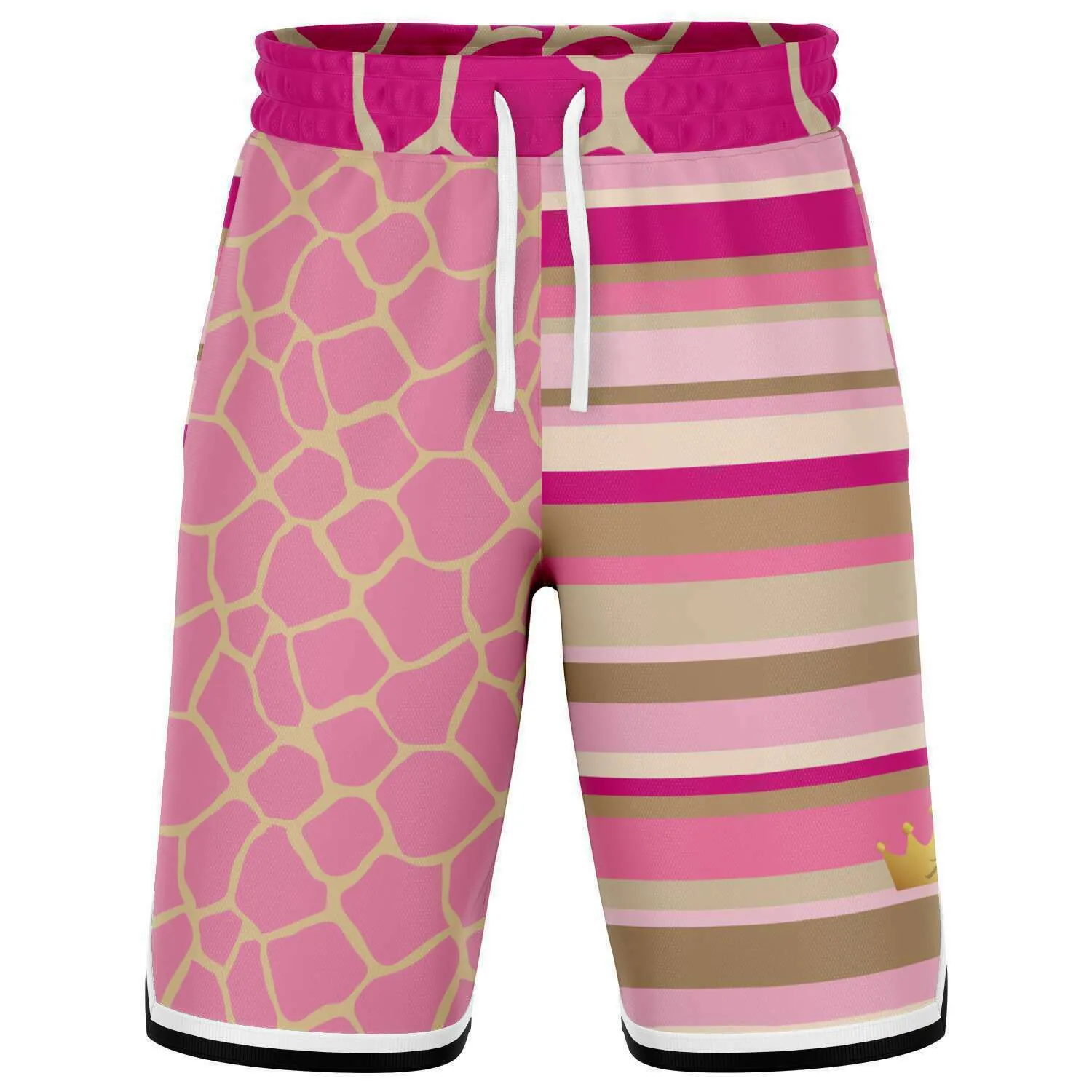 Pink Lemonade Unisex Basketball Shorts