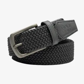 Players Woven Belt in Charcoal