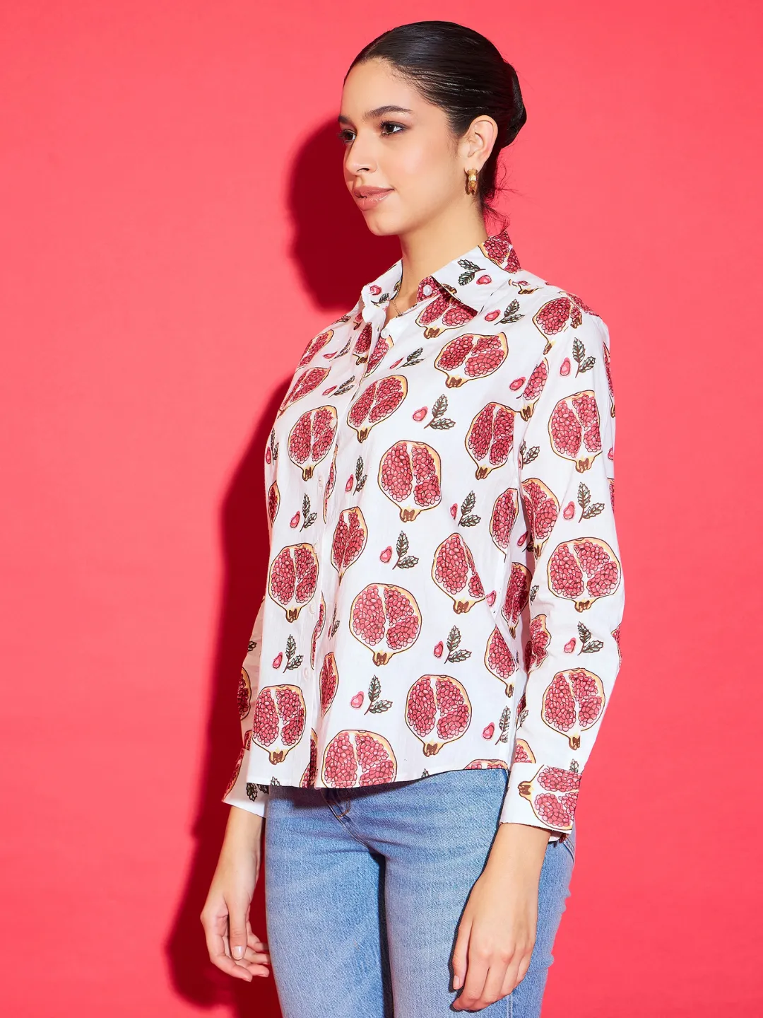 Printed Cotton Shirt