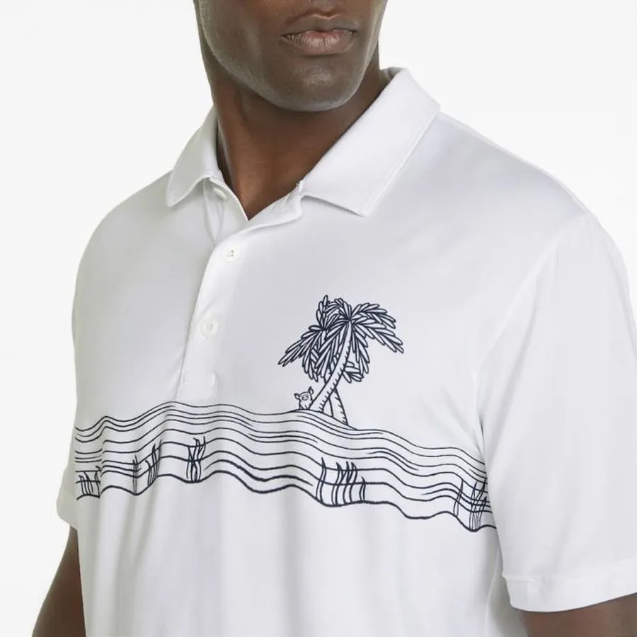 Puma CLOUDSPUN Oasis Men's Golf Polo