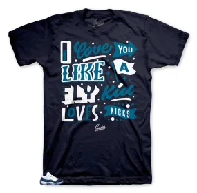 Retro 11 Blue Snakeskin Loves Kicks Shirts