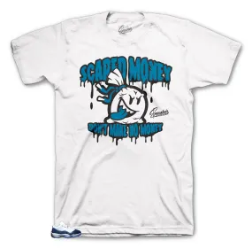 Retro 11 Blue Snakeskin Scared Money Shirt