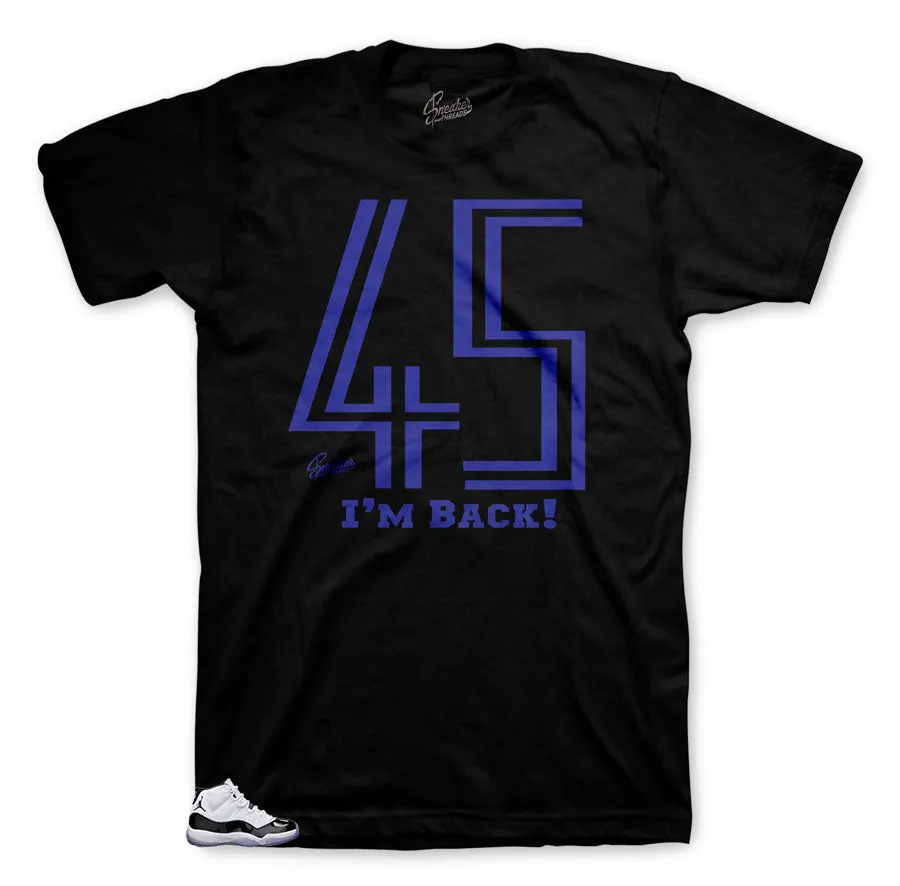 Retro 11 Concord I'm Back Shirt