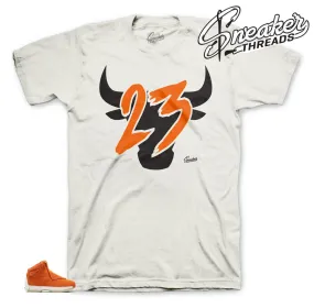 Retro 18 Orange Suede Toro Shirt