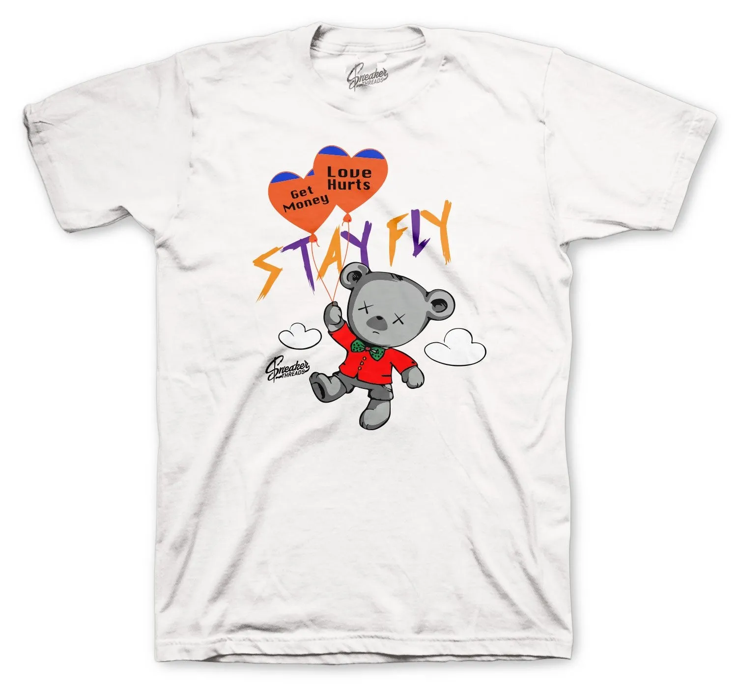 Retro 2 Multi-Color Money Over Love Shirt