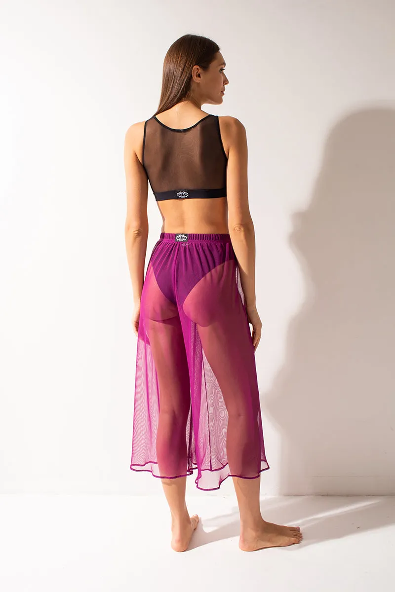 Shark Polewear Setka Mesh Flow Pants - Plum