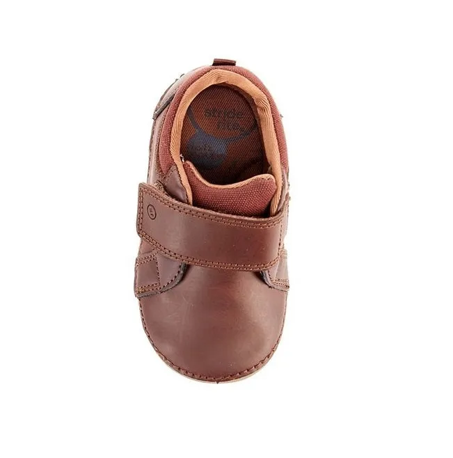 Soft Motion Jodie Leather Shoe - Brown