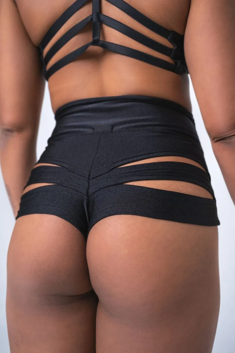 Sorte Scandal Hot Pants  - Black