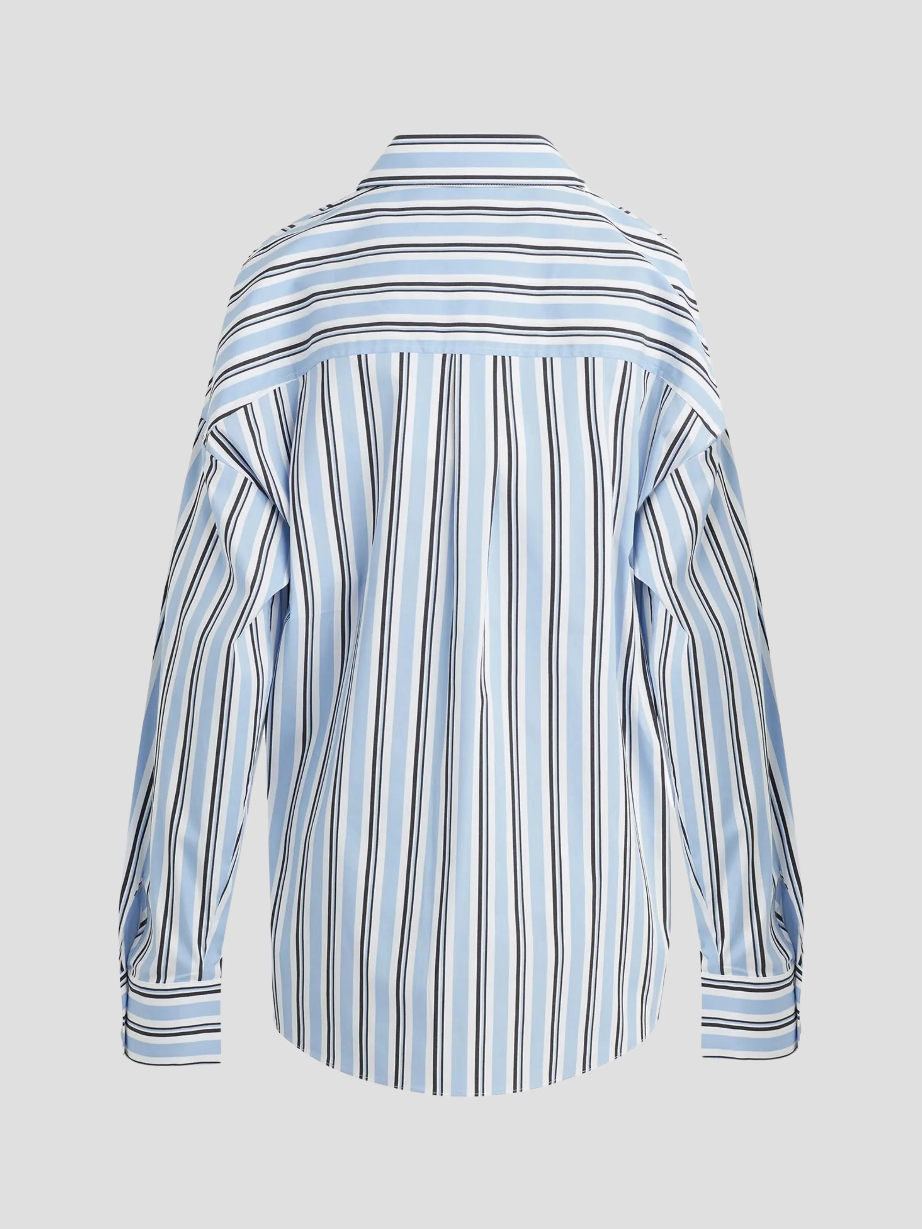 The Ex Boyfriend Shirt in Blue Stripe