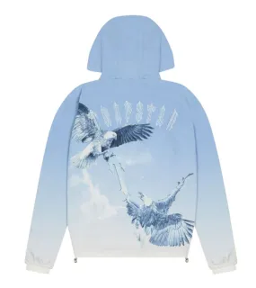 TRAPSTAR IRONGATE T WINDBREAKER - BLUE EAGLE