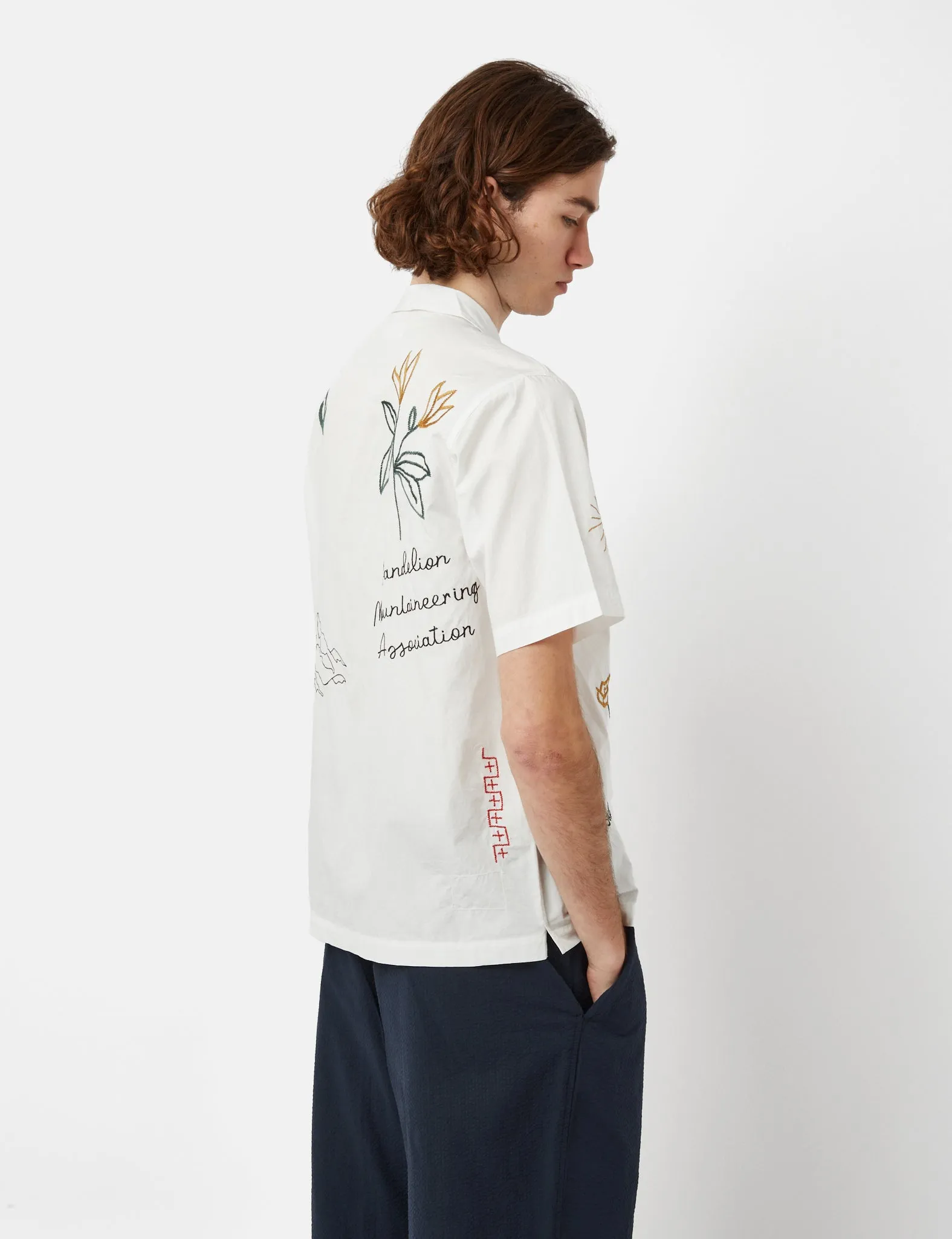 Universal Works x Flower Mountain Minari Shirt (Organic) - Ecru