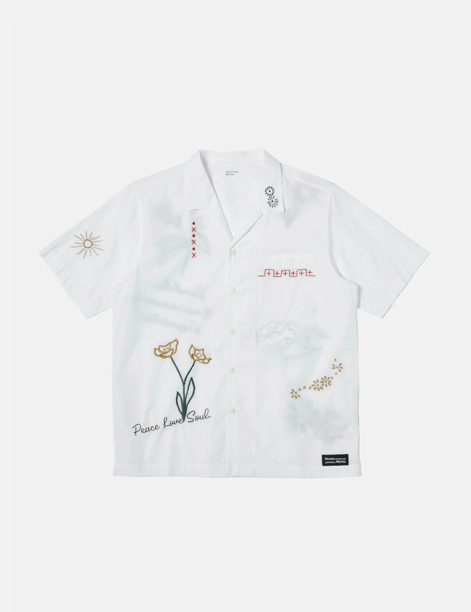 Universal Works x Flower Mountain Minari Shirt (Organic) - Ecru