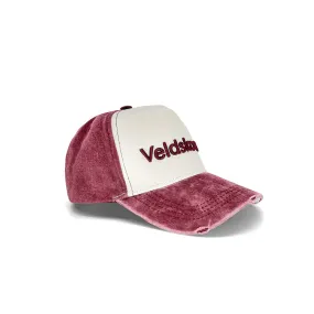 Veldskoen Maroon Stone Washed Cap