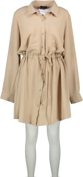 Yours Curve Beige Utility Tunic Shirt BNWT UK 20